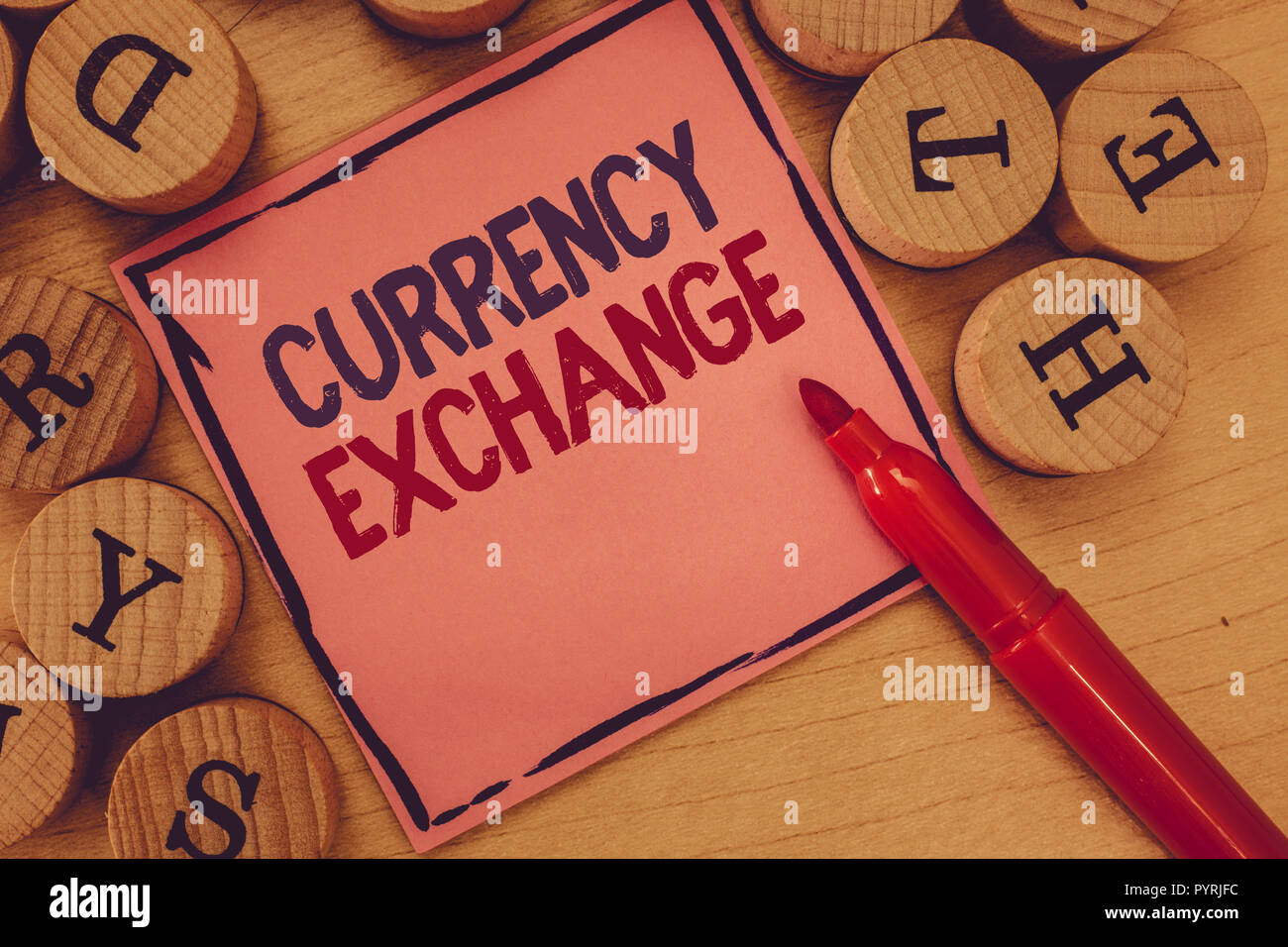 Conceptual Hand Writing Showing Currency Exchange Business Photo - 